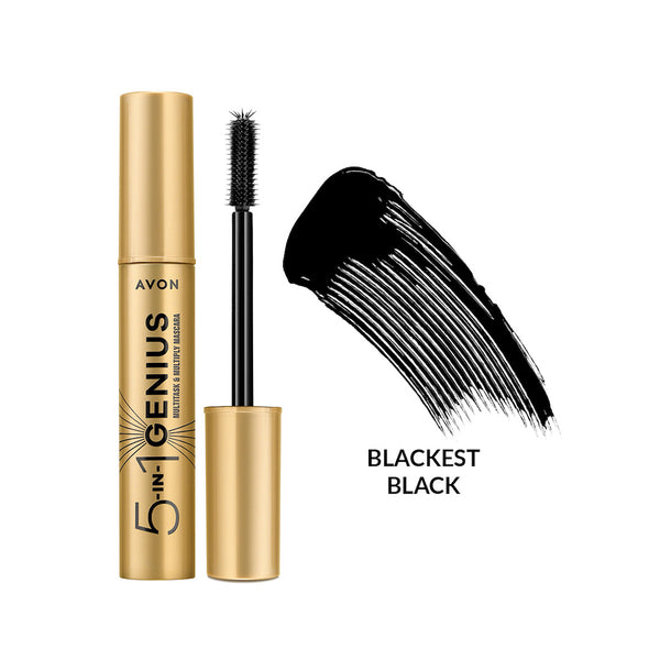 Avon Lash Genius Multitask & Multiply Mascara 10 mL - Blackest Black