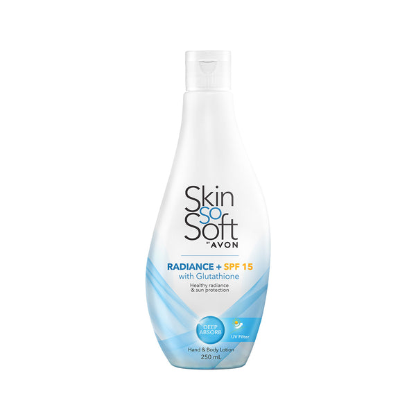 Skin So Soft Radiance + SPF 15 with Glutathione Hand & Body Lotions 250 mL