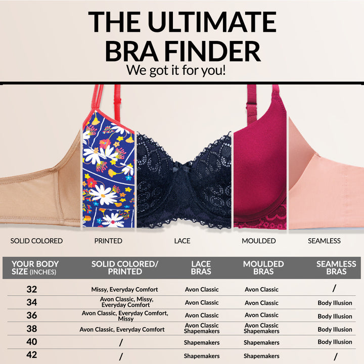 Avon Philippines - Add more fun to your holidays with the Carla Underwire  Bra! The blooming pattern is not just pretty to look at but it's also built  to provide support that