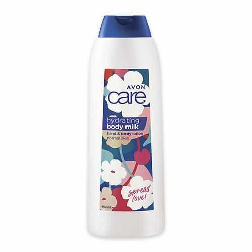 Avon Care Hydrating Body Milk Limited Edition Valentine Giftable Hand & Body Lotion 400 mL