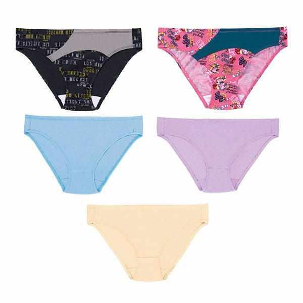 Skyler 5-in-1 Bikini Panty Pack
