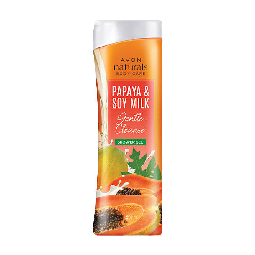 Naturals Papaya and Soy Milk Shower Gel 200ml