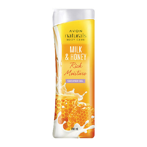 Naturals Milk and Honey Shower Gel 200ml