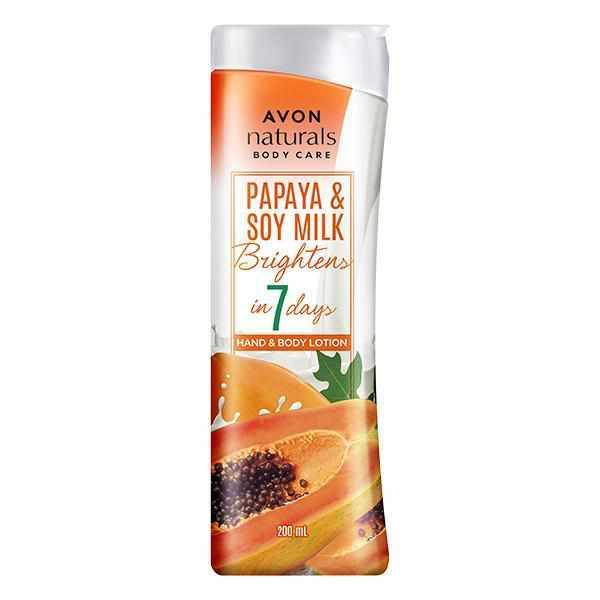Naturals Papaya & Soy Milk Hand & Body Lotion 200 ml