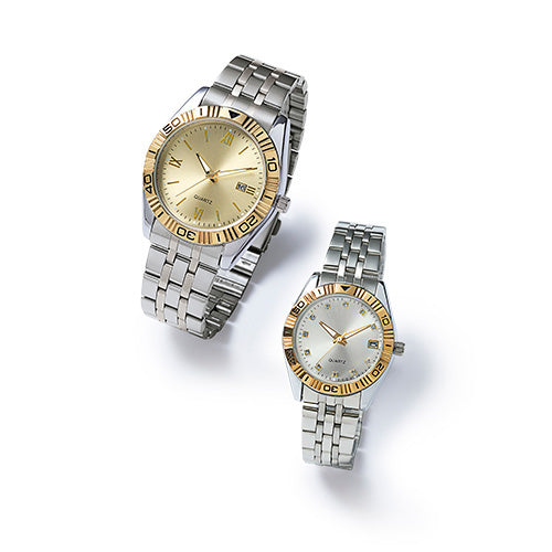 Together Forever Two-Tone Watch Set