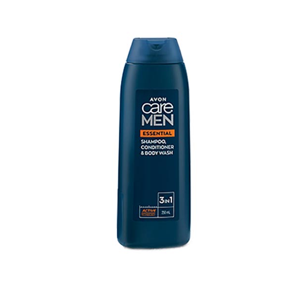 Avon Care Men Essential 3-in-1 Shower Gel, Shampoo & Conditioner 250 ml