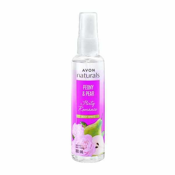 Avon Naturals Body Spritzes In Peony And Pear 100ml