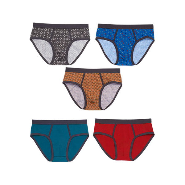 Lyle 5-in-1 Hipster Brief Pack Adults