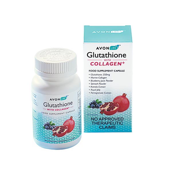 Avon Life Glutathione+ with Collagen 30s