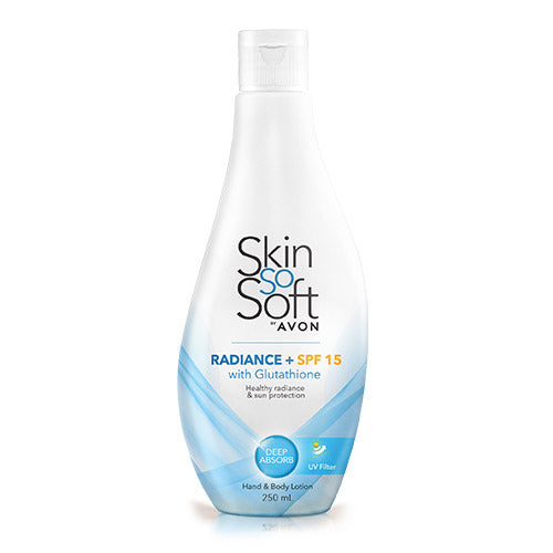 Skin So Soft Radiance + SPF 15 with Glutathione Hand and Body Lotion 250 ml