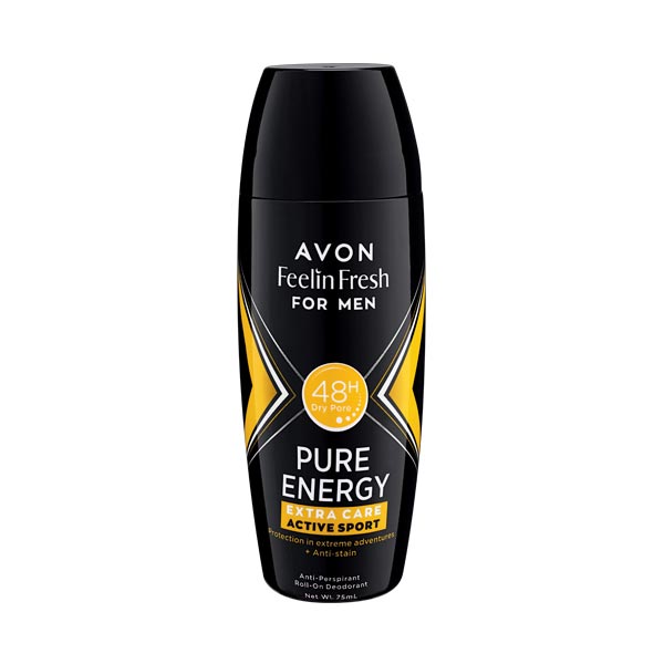 Feelin Fresh Pure Energy Anti Perspirant Roll-On Deodorant for Men 75 mL