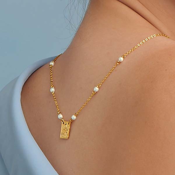 Sarah Scapular Necklace