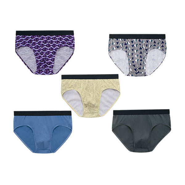 Jeremy 5-in-1 Hipster Brief Pack