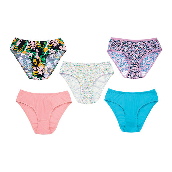 Kenzie 5-in-1 Hipster Panty Pack
