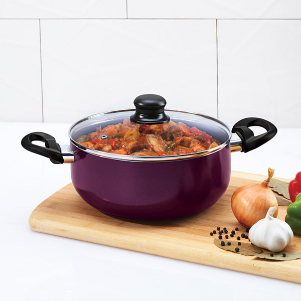 Purple Amethyst Non-stick Cooking Pot
