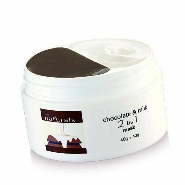 Naturals Chocolate & Milk Dual Mask 40g + 40g