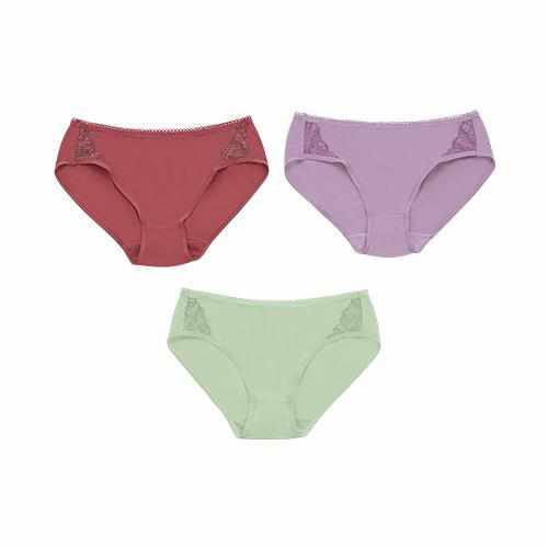 Francesca 3-in-1 Comfy Sexy Low-rise Panty Pack