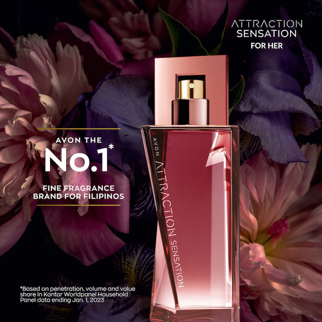 Avon attraction sensation for her online edp